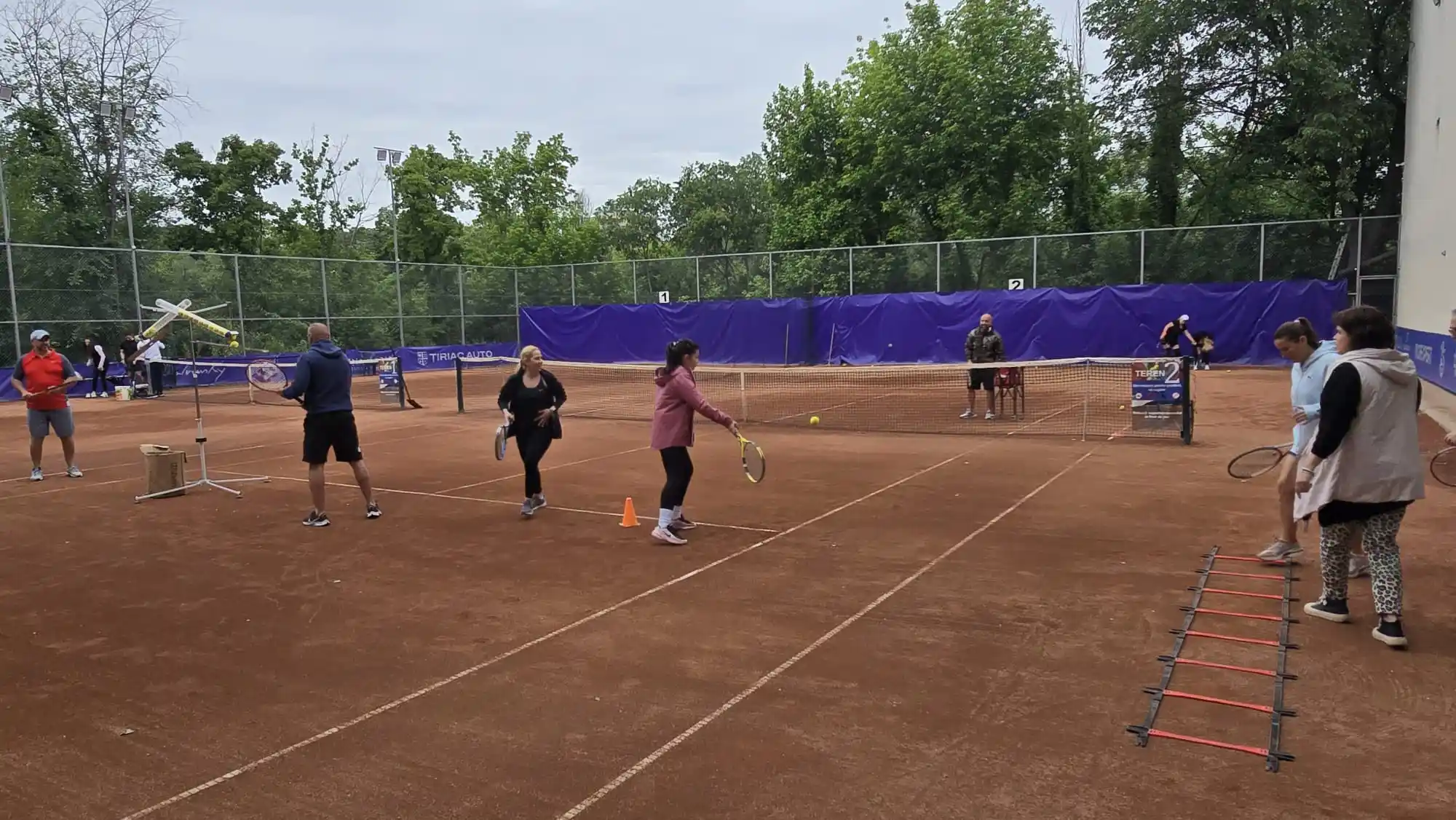 Lectii de tenis pentru adulti la Clubul de Tenis RTC